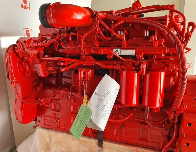 46654344 KOMATSU SAA6D114E-6 CUMMINS QSL9 CPL 0422 CM850 (CM 2850) HP 280 - complete engine 46654344 KOMATSU SAA6D114E-6 CUMMINS QSL9 CPL 0422 CM850 (CM 2850) HP 280 - complete engine