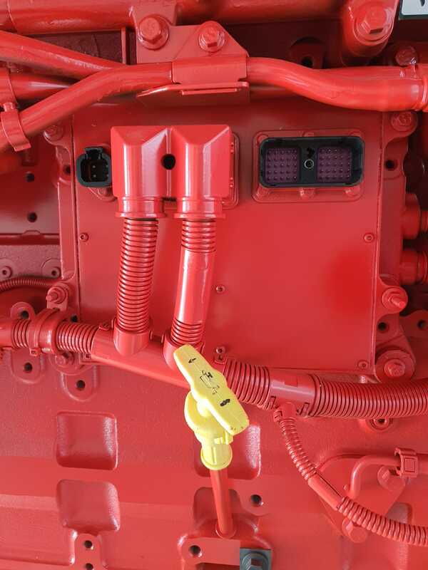 46654344 KOMATSU SAA6D114E-6 CUMMINS QSL9 CPL 0422 CM850 (CM 2850) HP 280 - complete engine 46654344 KOMATSU SAA6D114E-6 CUMMINS QSL9 CPL 0422 CM850 (CM 2850) HP 280 - complete engine